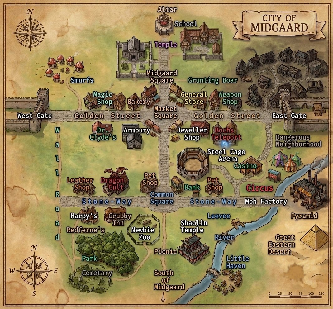 map-midgaard map